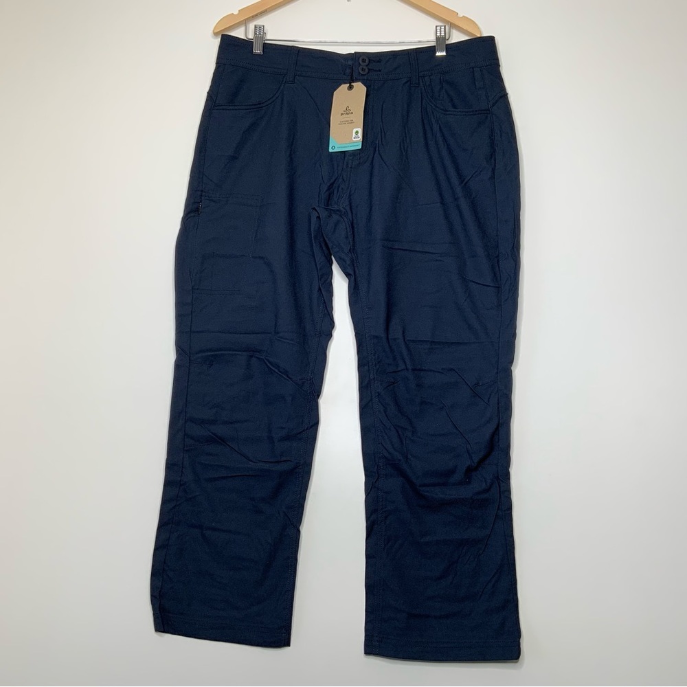 Prana Halle Straight Pants II. Nautical. 16 Short. Inseam 28. (NWT).